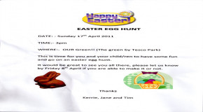 Easter Egg Hunt – Sunday 17th April